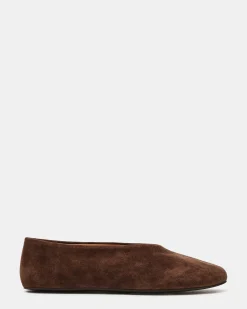 Cyntra Brown Suede