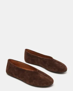Cyntra Brown Suede