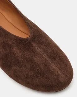 Cyntra Brown Suede
