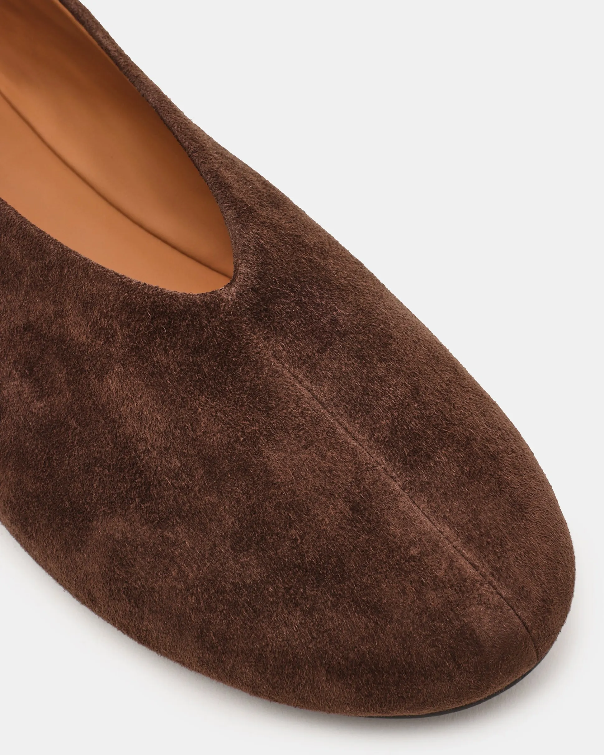 Cyntra Brown Suede
