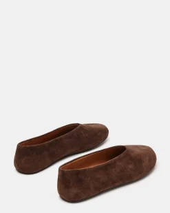 Cyntra Brown Suede