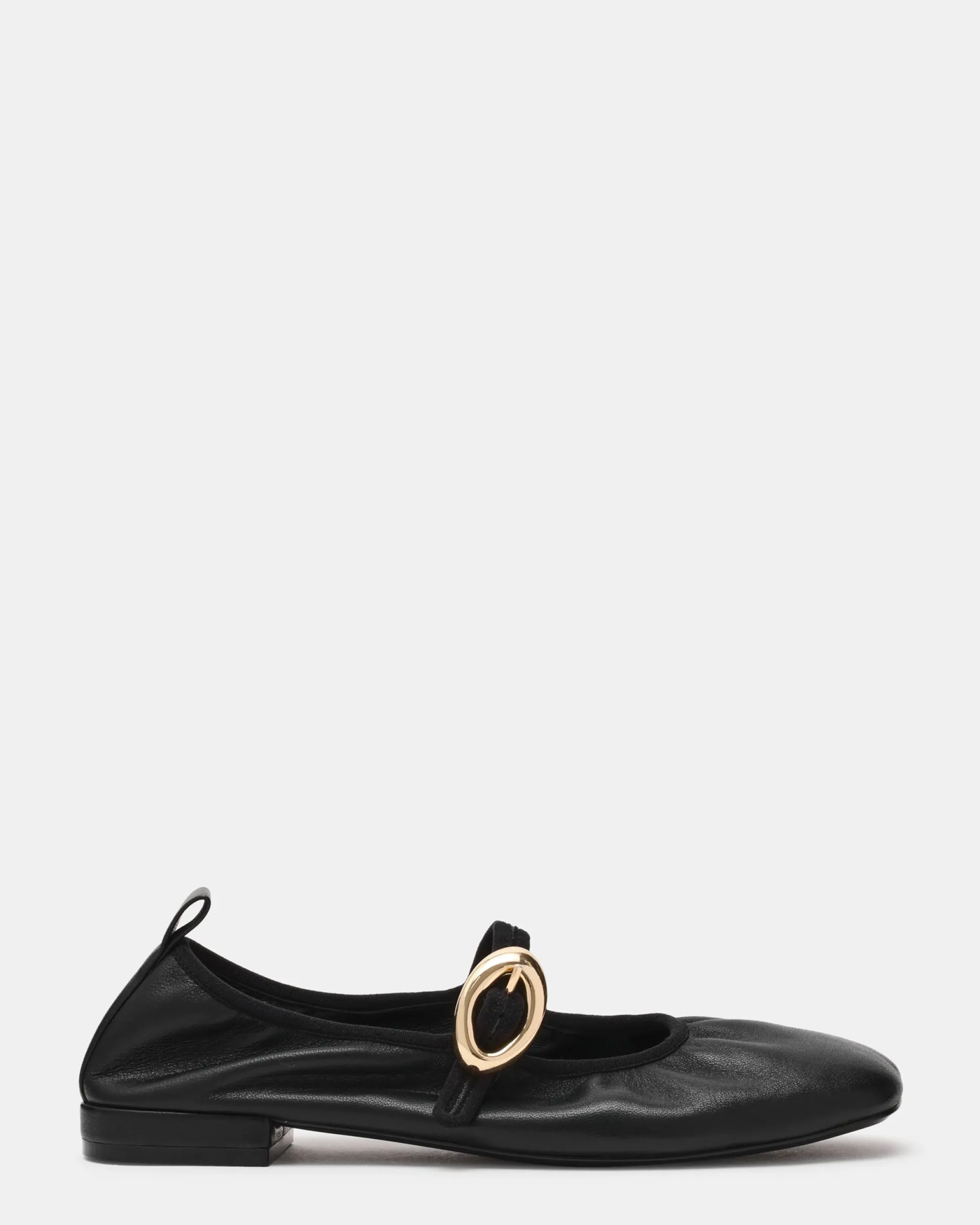 Daffia Black Leather