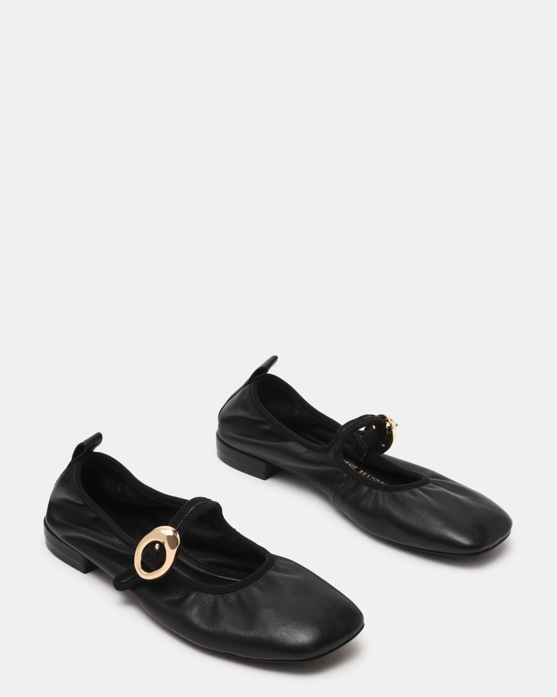 Daffia Black Leather
