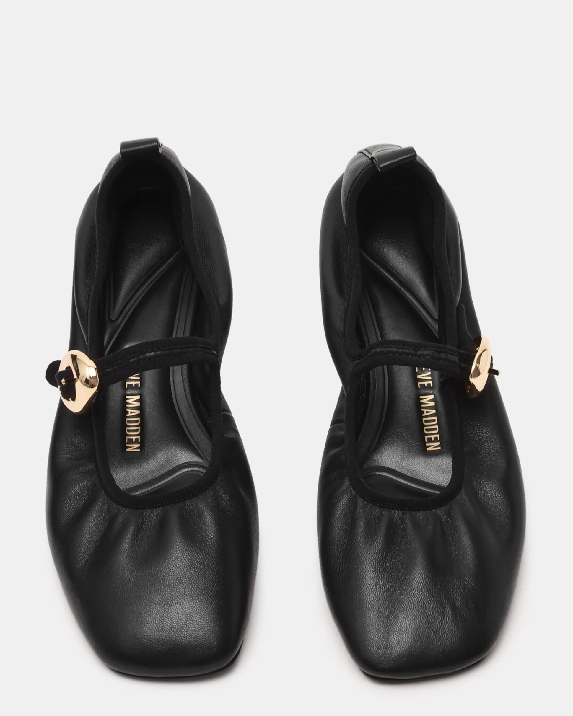 Daffia Black Leather