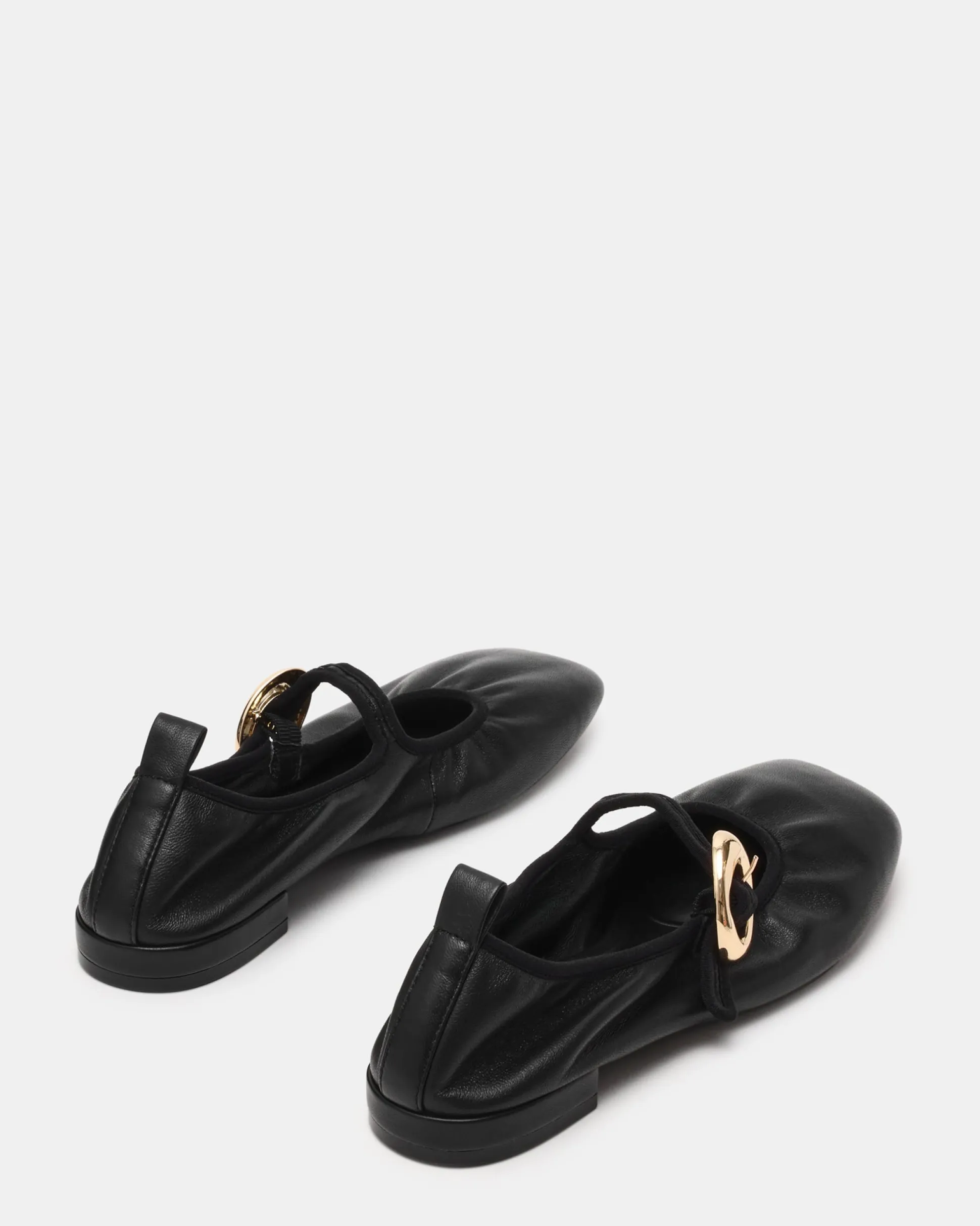 Daffia Black Leather