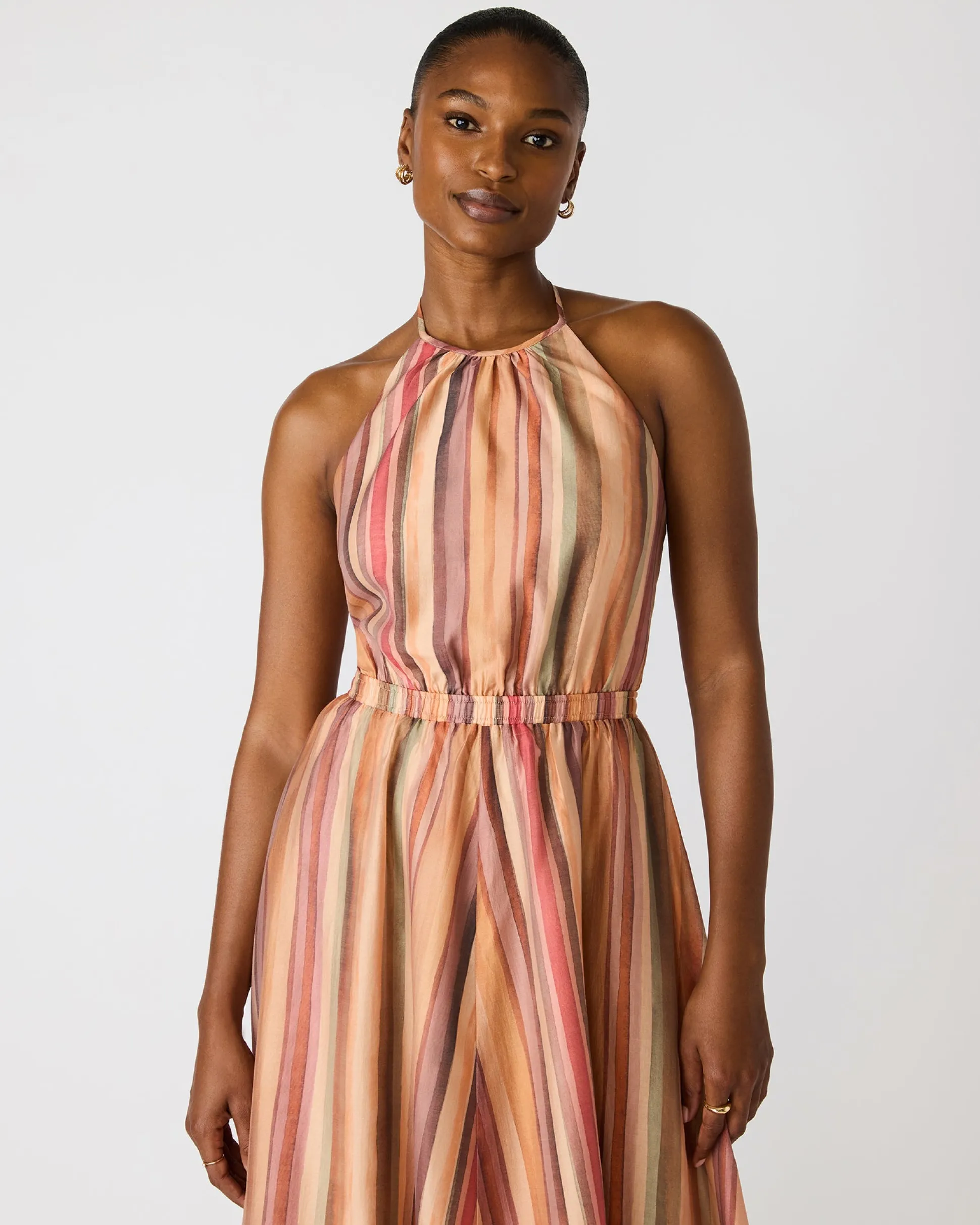 Dalina Dress Stripe Multi