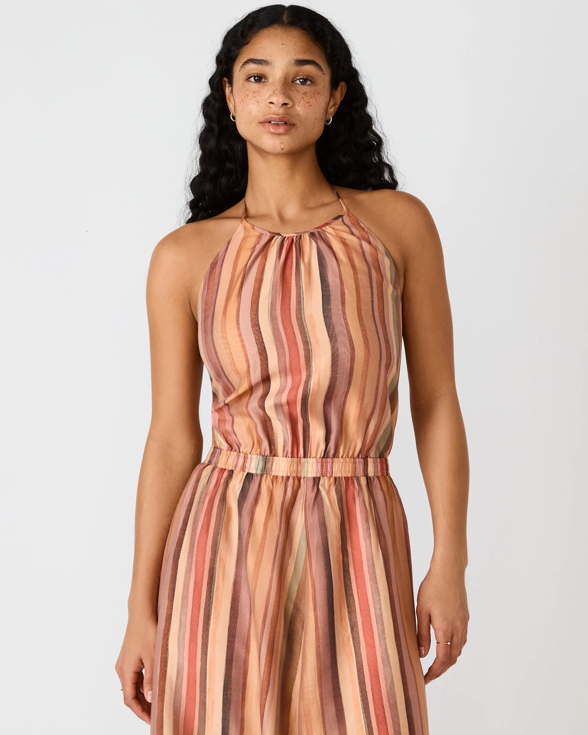 Dalina Dress Stripe Multi