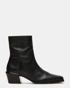 Daney Black Leather