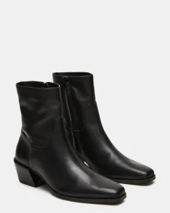 Daney Black Leather