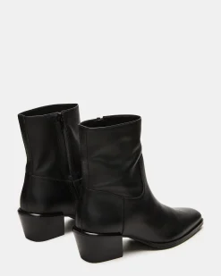 Daney Black Leather