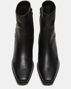 Daney Black Leather