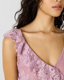 Dariella Dress Mauve Shadows