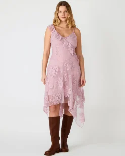 Dariella Dress Mauve Shadows