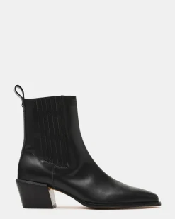 Darsen Black Leather