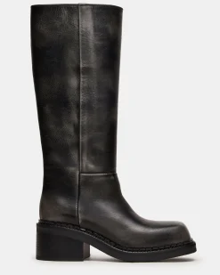Davos Black Distressed