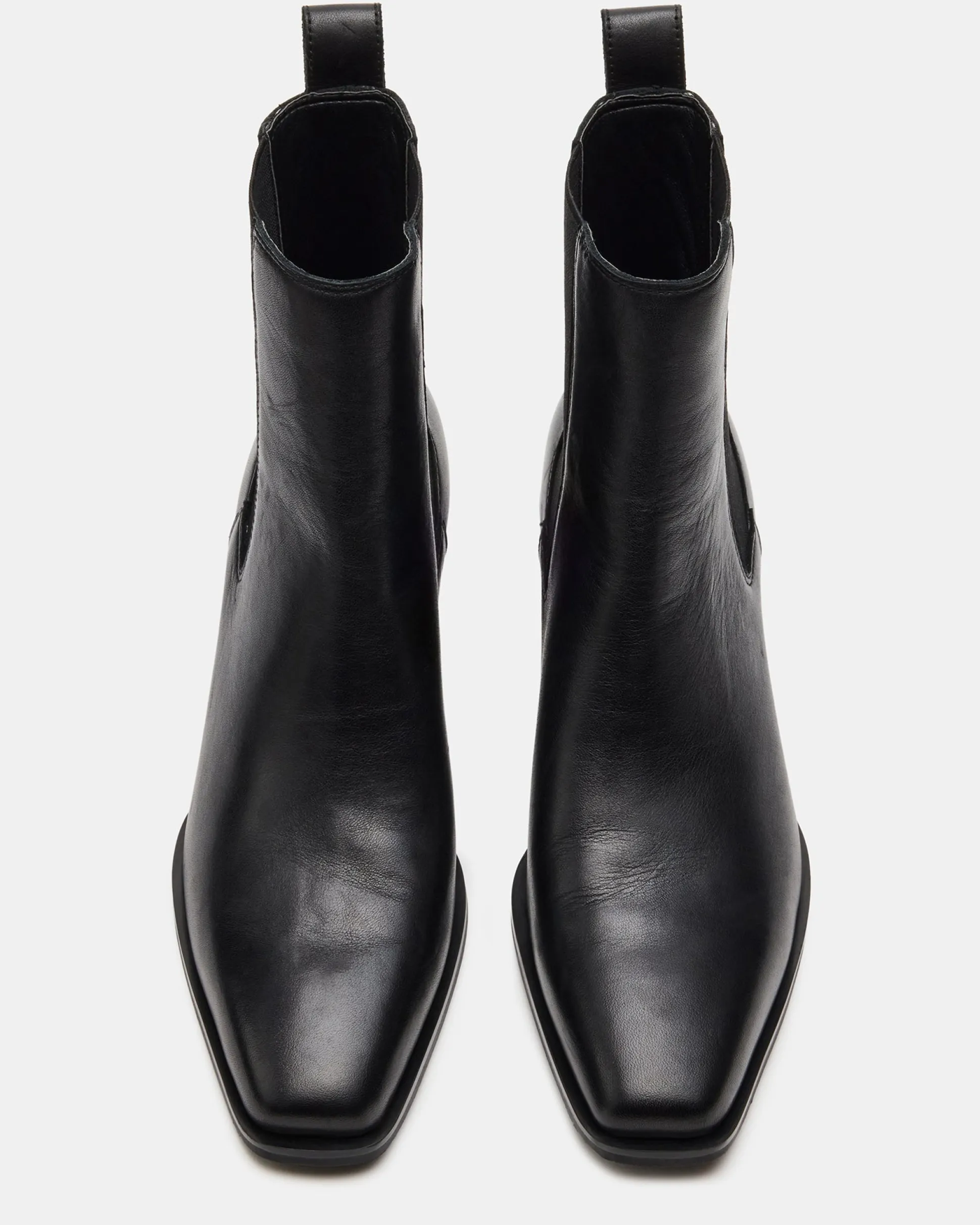 Daxen Black Leather