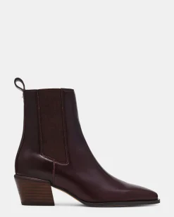 Daxen Dark Cherry Leather