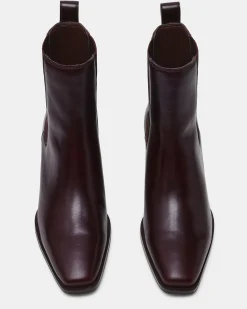 Daxen Dark Cherry Leather