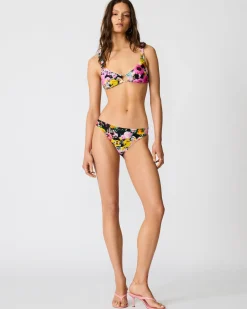 Dazey Fields Multi Bikini Top