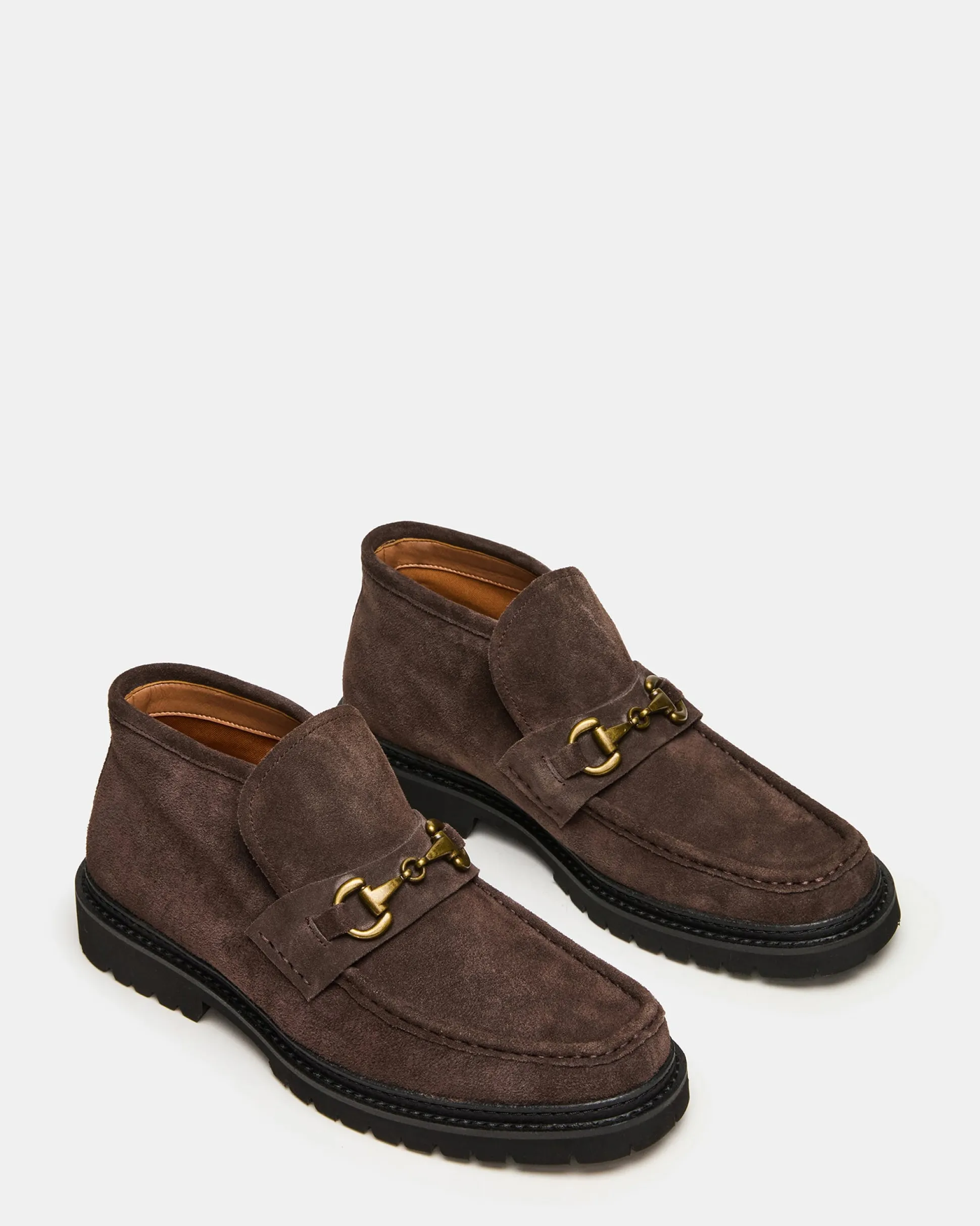 Deputy Chocolate Brown Suede