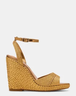 Devin Bronze Raffia
