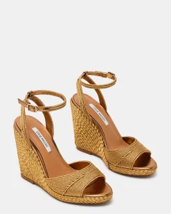 Devin Bronze Raffia