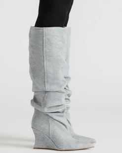 Distortion Grey Fabric