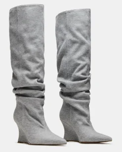 Distortion Grey Fabric