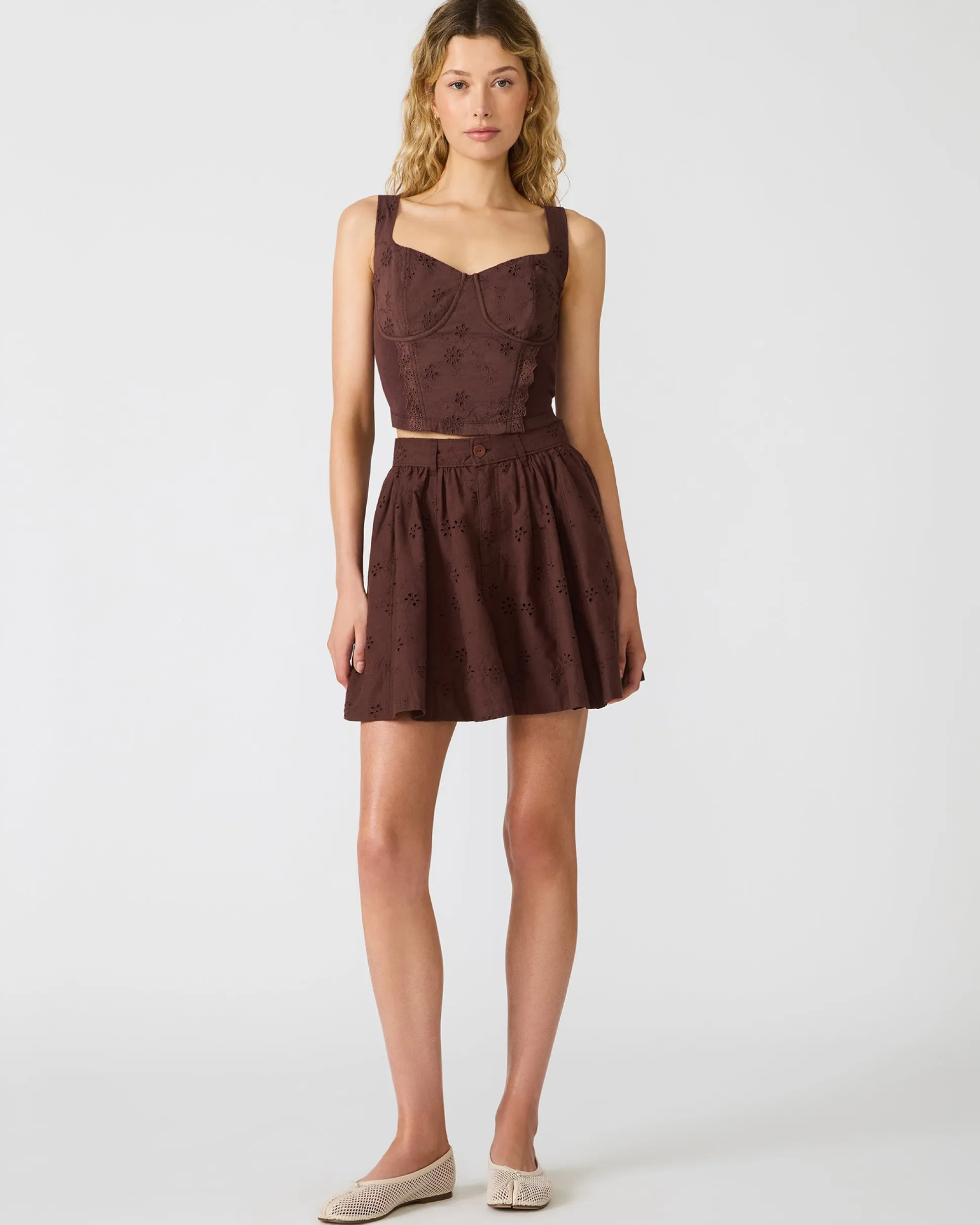 Dixie Knit Top Walnut