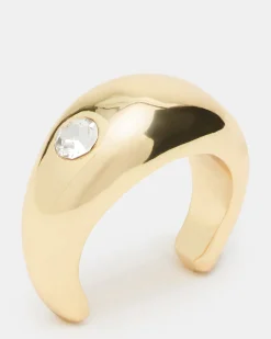 Dome Toe Ring Gold