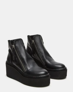Drift Black Leather