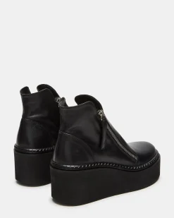 Drift Black Leather
