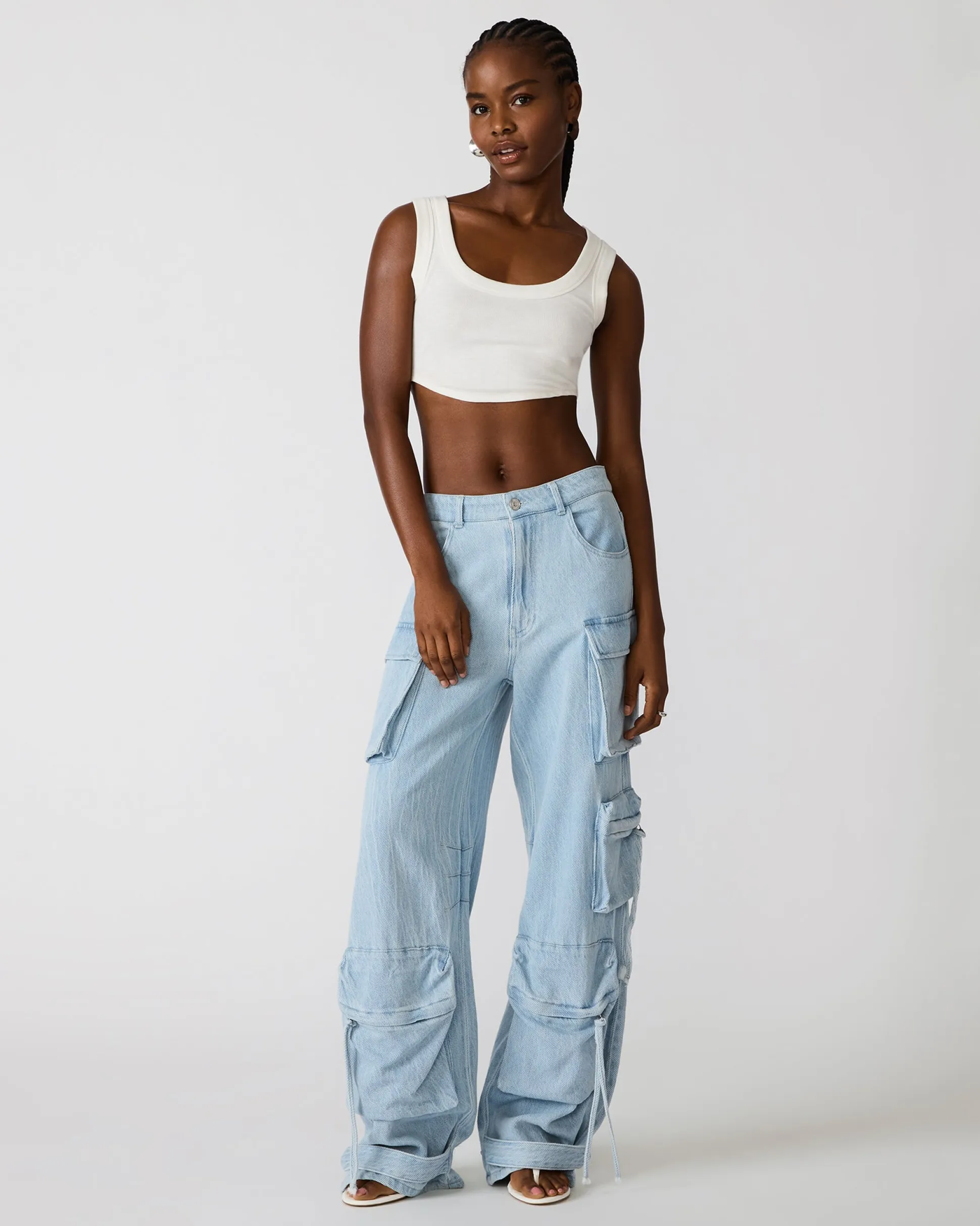 Duo Pant Faded Blue Denim