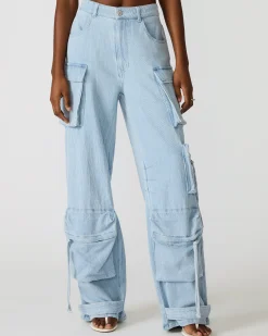 Duo Pant Faded Blue Denim