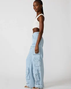 Duo Pant Faded Blue Denim