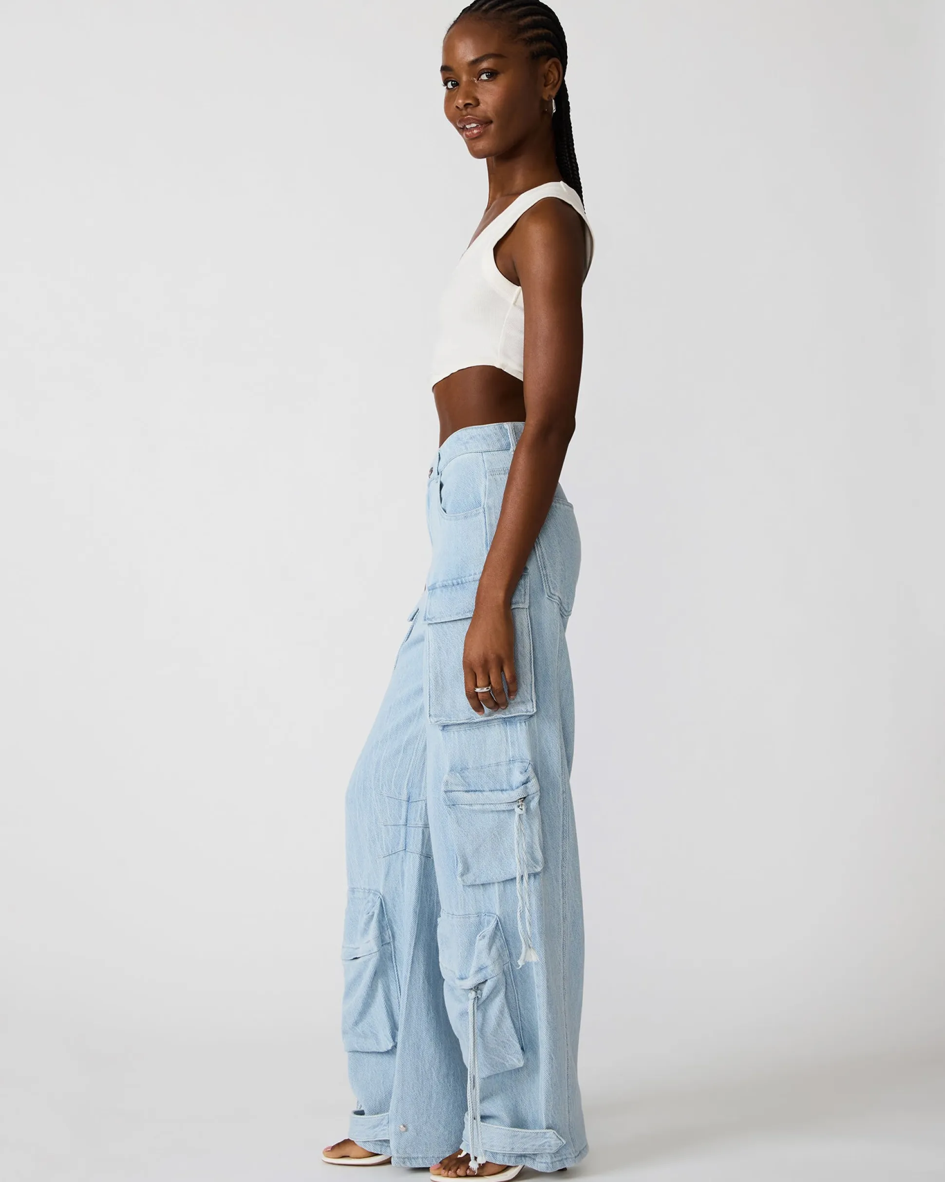 Duo Pant Faded Blue Denim