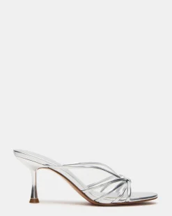 Edna Silver Leather