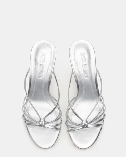 Edna Silver Leather