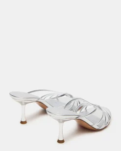 Edna Silver Leather