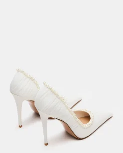 Elegant Pearl Ivory Mesh