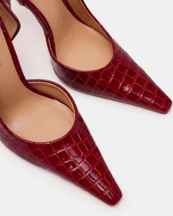 Elegant Red Crocodile