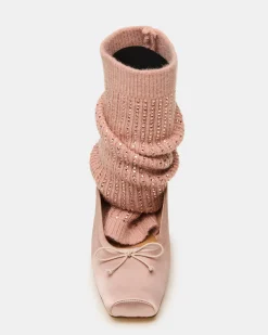 Eleve Knit Pink Satin