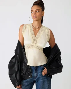 Elinor Top Cream
