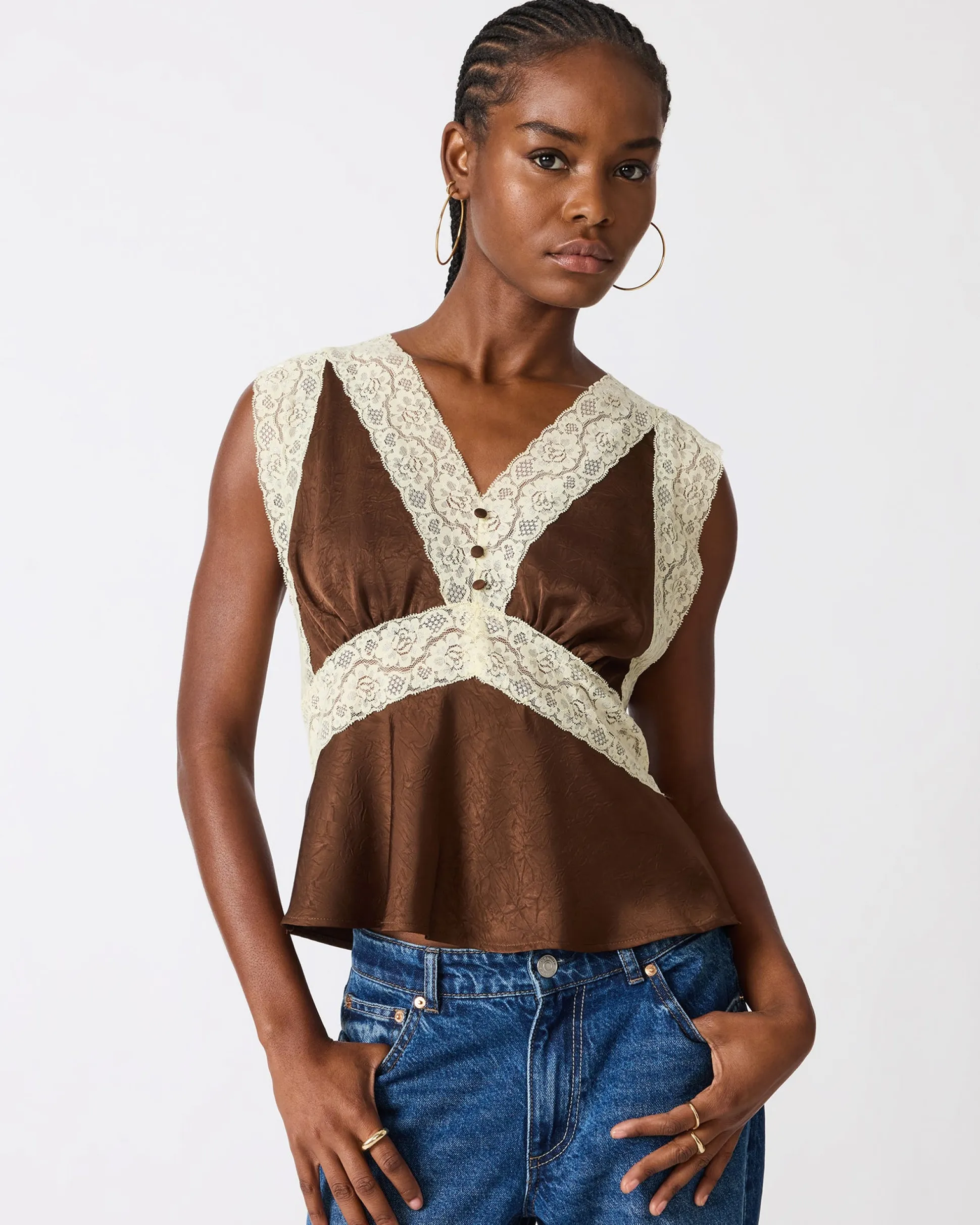Elinor Top Dark Espresso