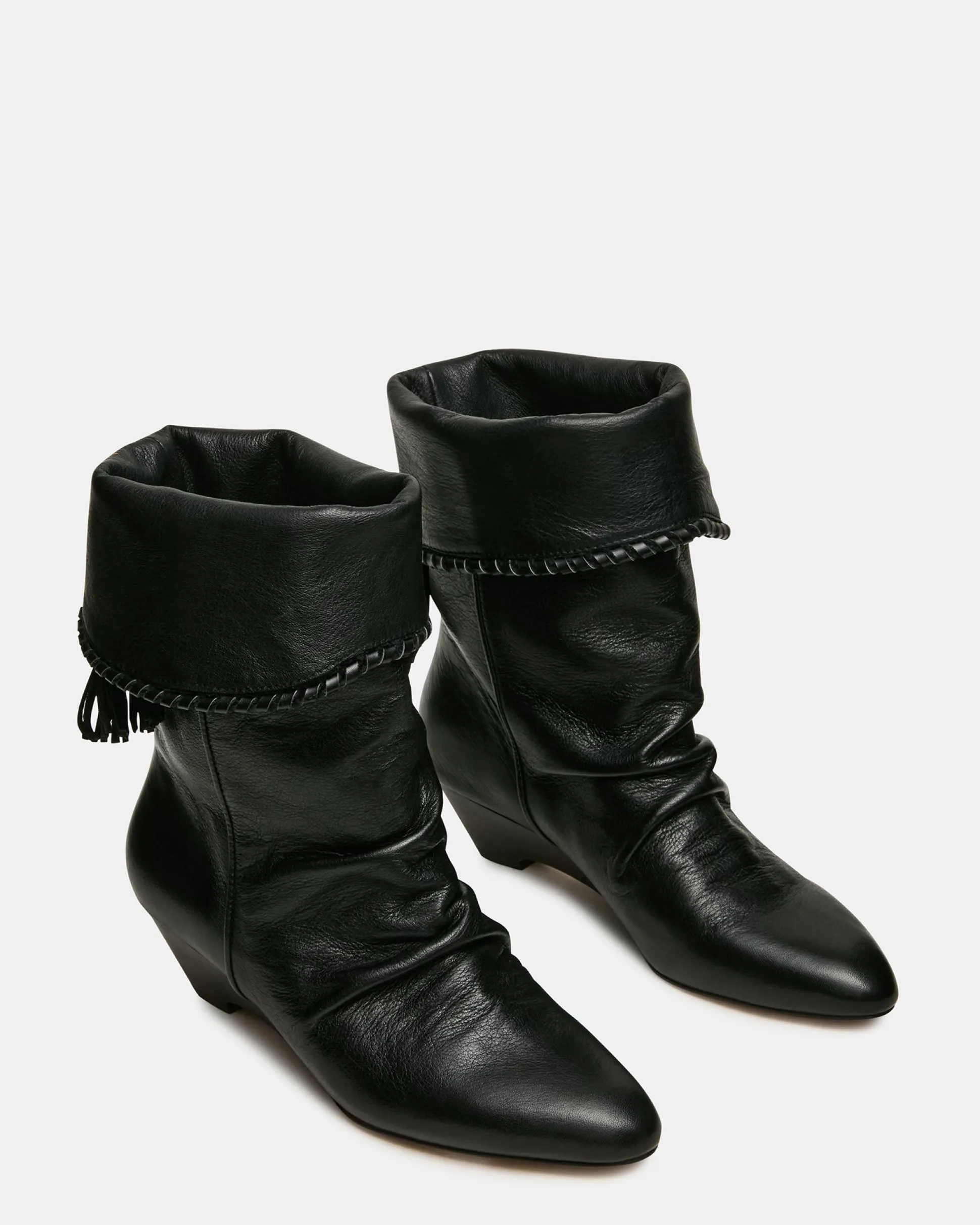Enaya Black Leather