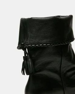 Enaya Black Leather