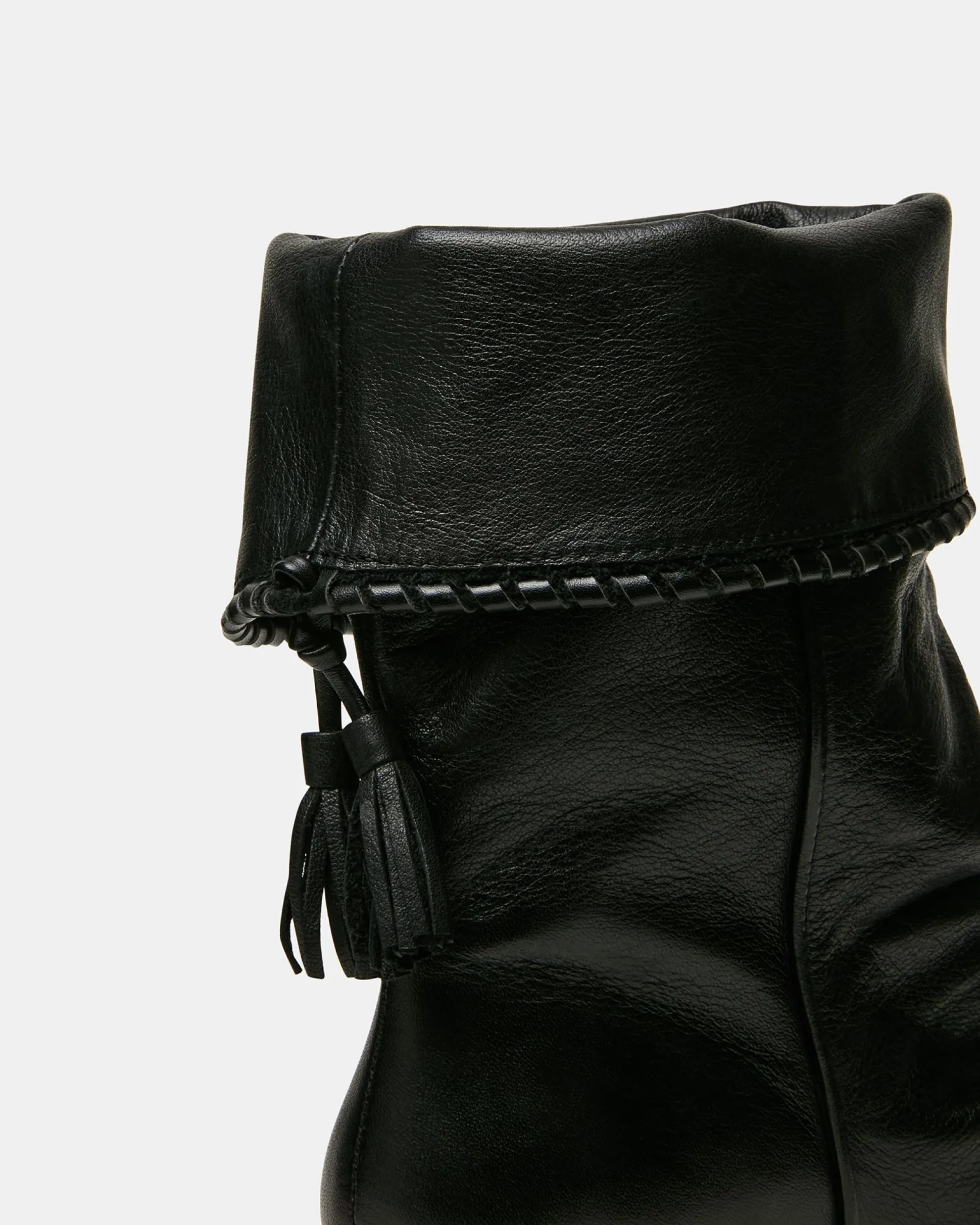 Enaya Black Leather