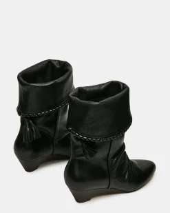 Enaya Black Leather