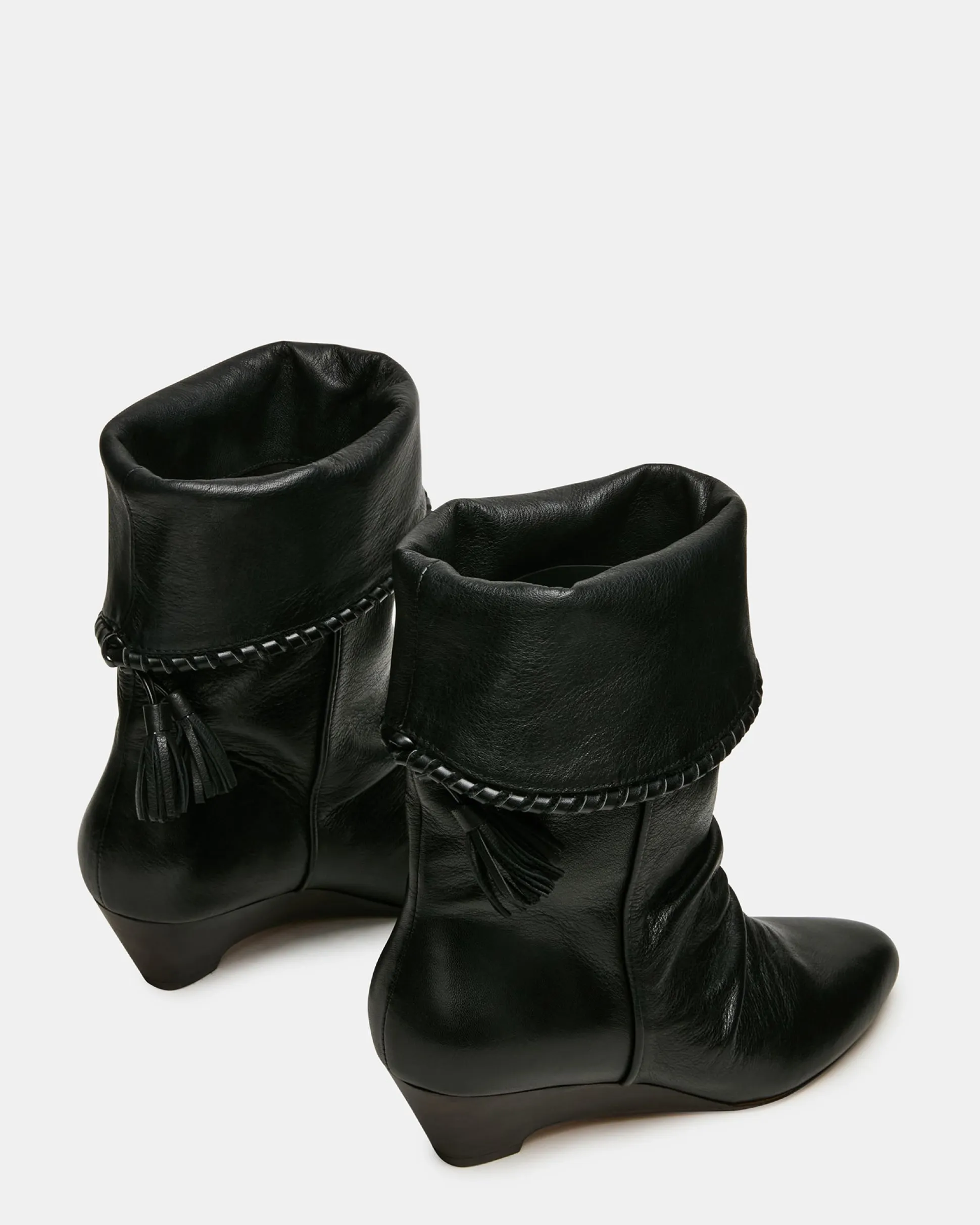 Enaya Black Leather