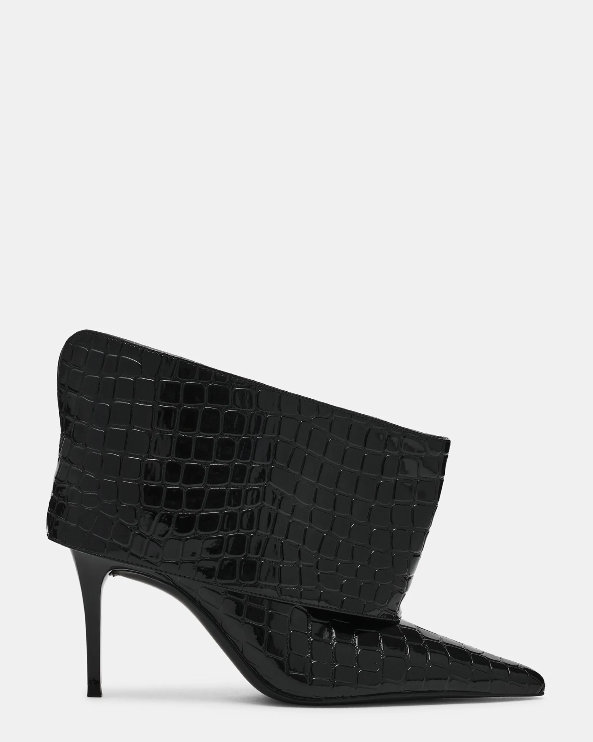 Enella Black Crocodile